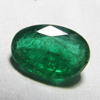 1.50 Ctw / 100% Natural Colombian Emerald Loose Gemstone Faceted Oval size - 6x9 mm